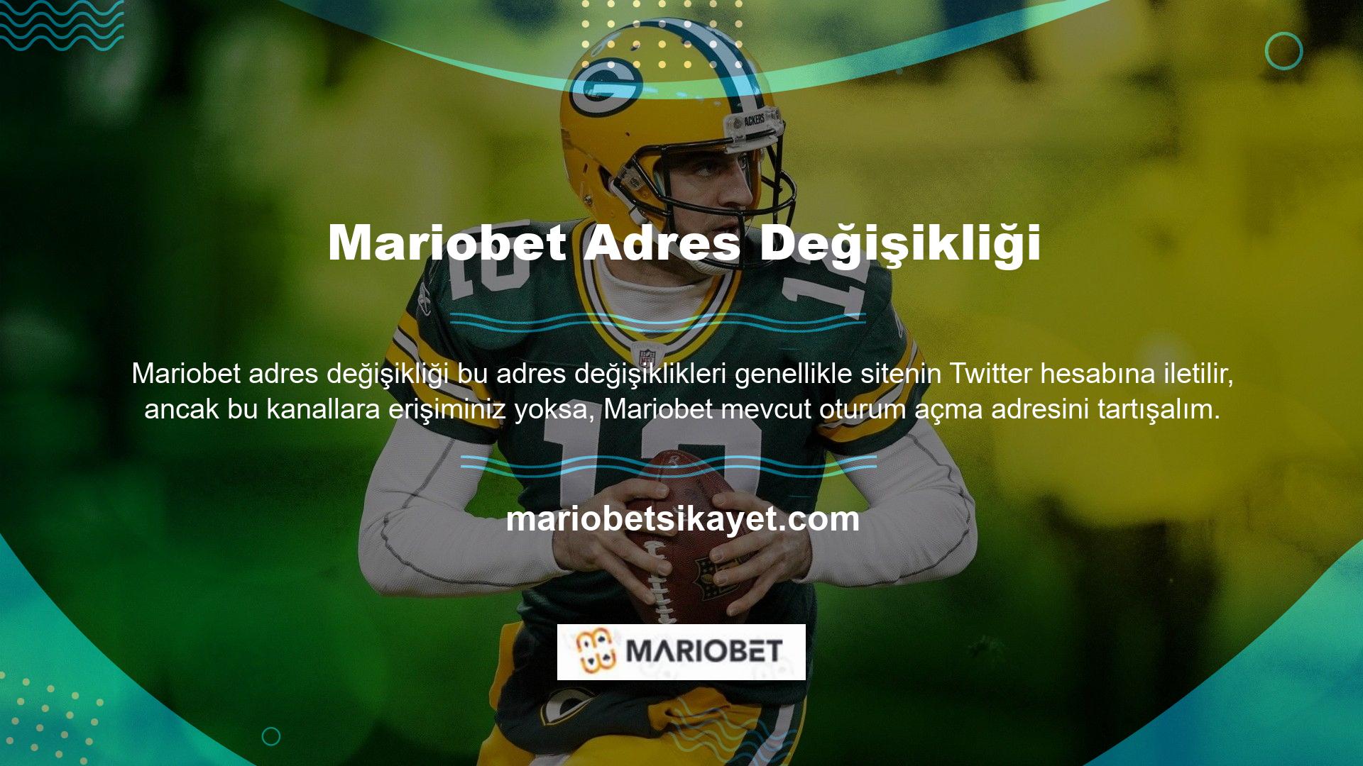 En son değişiklikten sonra, halihazırda kullanılan Mariobet mevcut oturum açma adresi olarak tanımlanmıştır